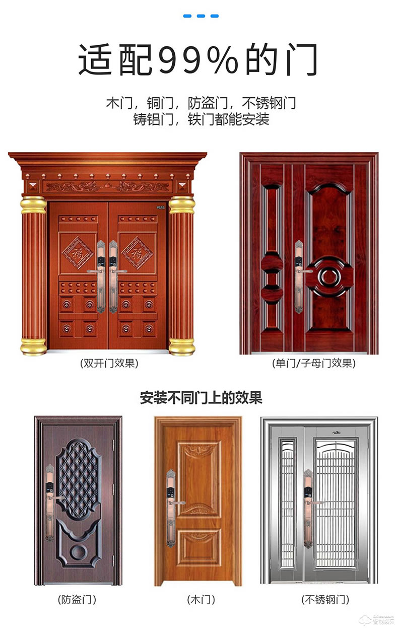 揚(yáng)子智能鎖 T06豪華別墅式智能鎖