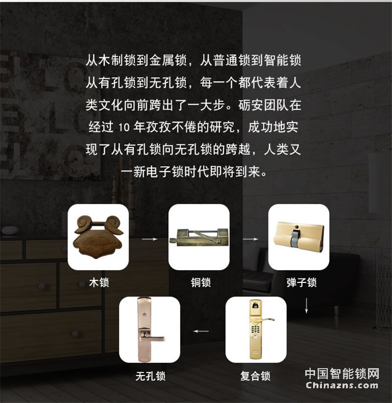 礪安全程靜音自動滑蓋鎖 LA6系列 APP遠程開鎖