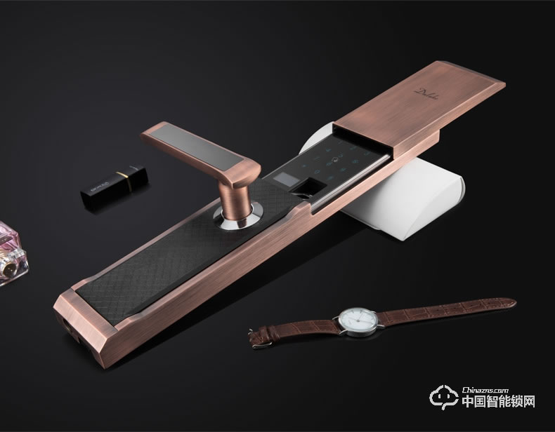 杜魯克指紋鎖 家用防盜門智能鎖刷卡密碼鎖