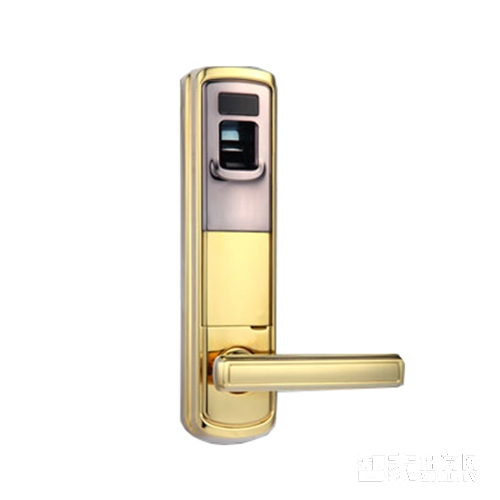 勁衛(wèi)智能鎖 酒店專用門鎖/感應卡鎖/合金材質(zhì)/亮金色