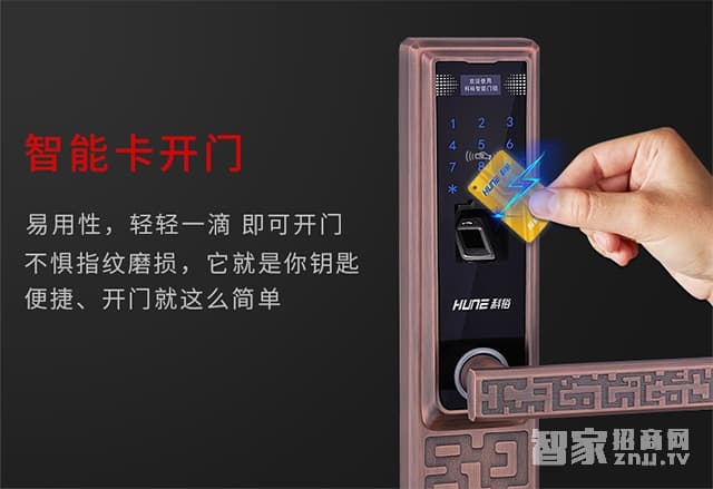 科裕歐式別墅智能鎖 大門防盜電子鎖