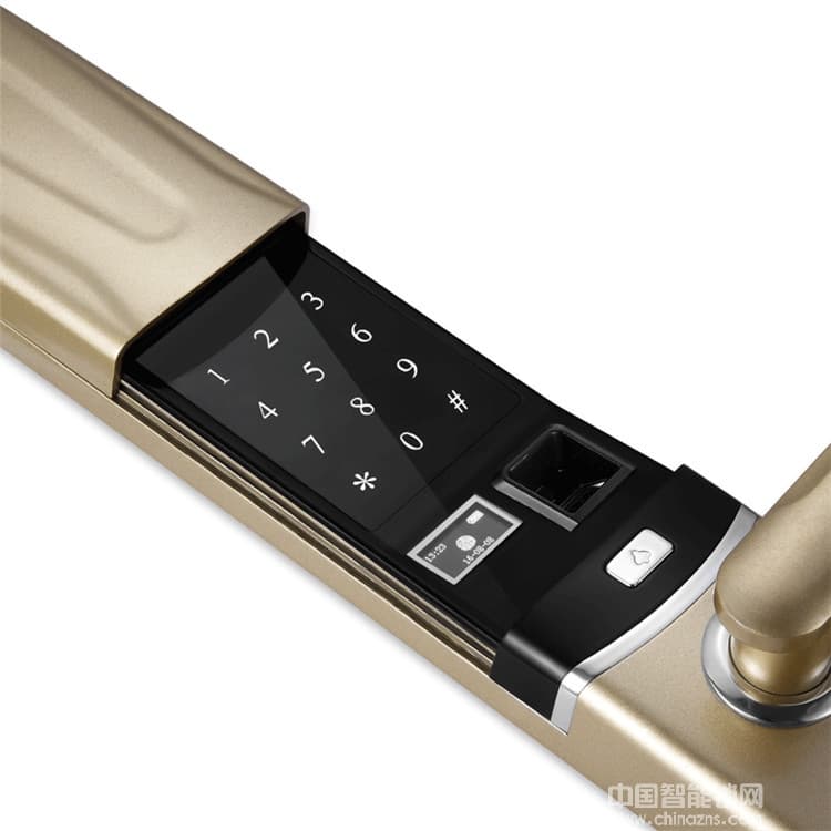 優咖遠程控制物聯網智能鎖 防貓眼開啟指紋鎖