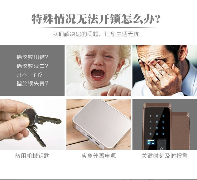 顧思特APP全自動指紋密碼鎖 家用室內(nèi)門鎖