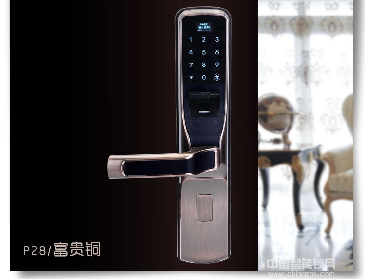 普賽羅家用防盜門(mén)鎖 智能電子鎖