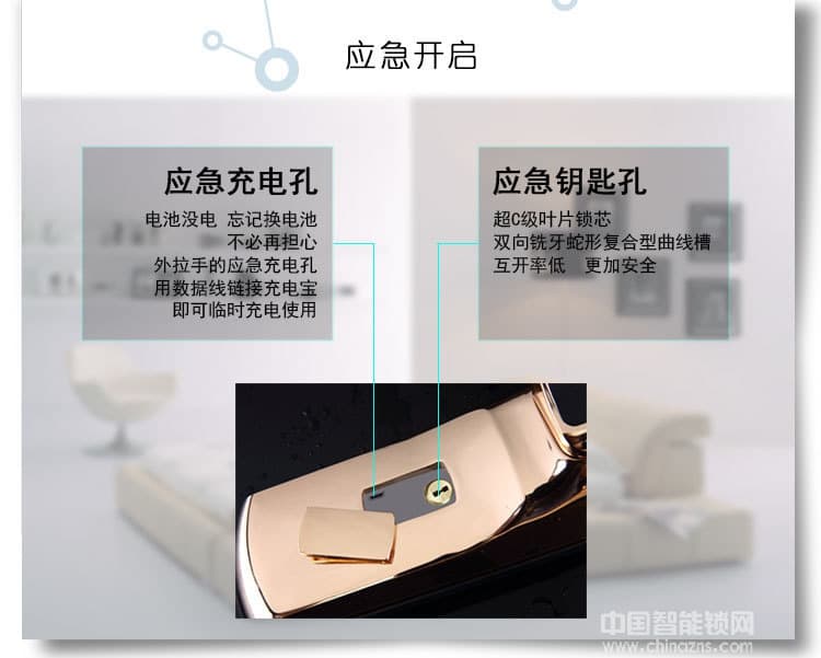 普賽羅家用防盜門(mén)鎖 智能電子鎖