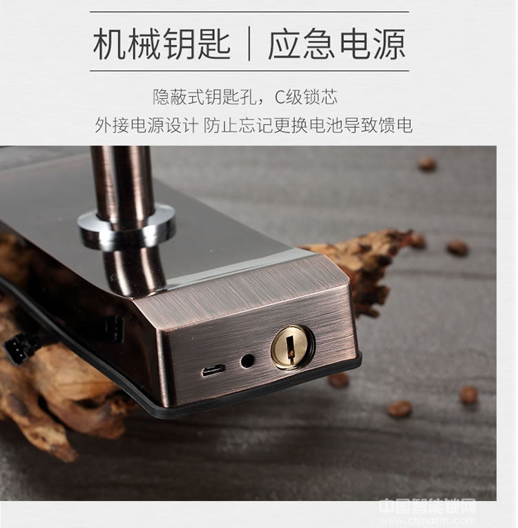 云領人臉識別智能鎖 公寓防盜門智能鎖