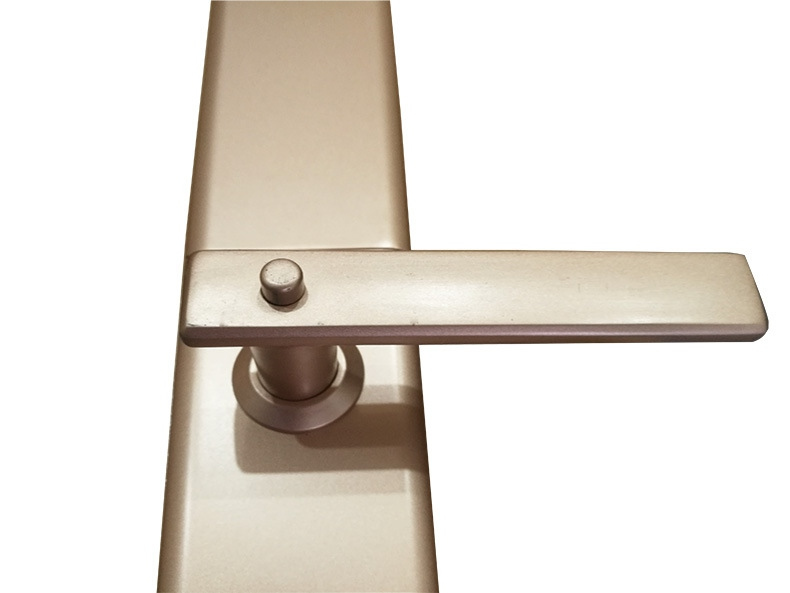 黑將軍指紋鎖 防貓眼設(shè)計(jì)家庭大門鎖 APP滑蓋半導(dǎo)體指紋鎖