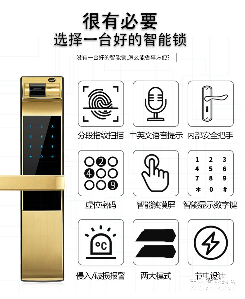 Yale 新款耶魯指紋鎖 YDM4109智能鎖