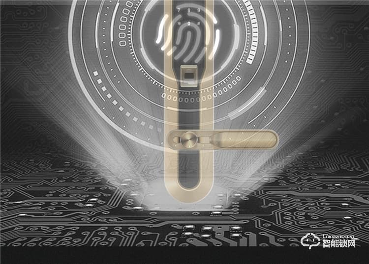 揚子智能鎖 S9家用直板半自動智能鎖
