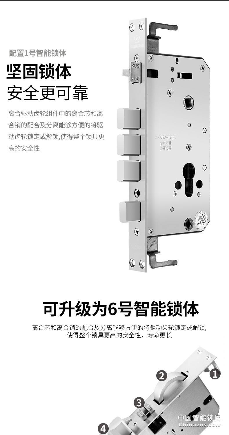 櫻花全自動指紋鎖 家用防盜門智能電子鎖密碼開鎖