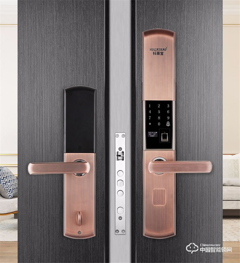 科萊寶指紋鎖智能鎖 家用防盜門(mén)電子鎖密碼鎖 