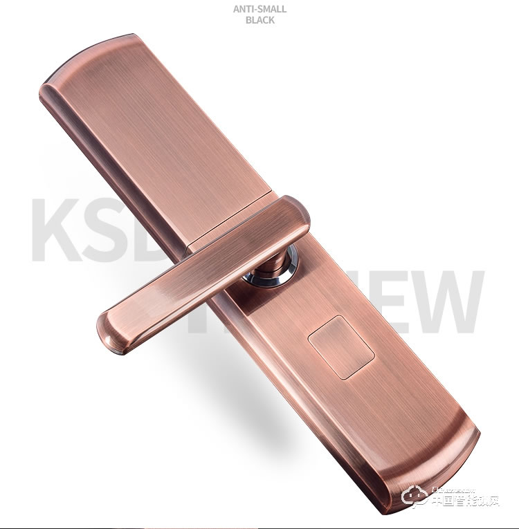 普泰升滑蓋指紋鎖 家用智能門鎖 半導(dǎo)體智能指紋密碼鎖