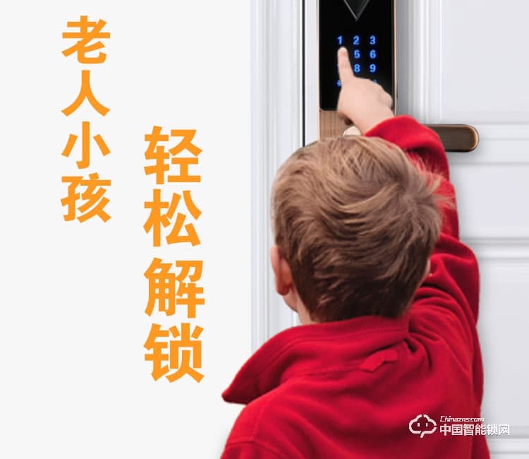 普泰升指紋鎖 智能密碼鎖 感應大門電子鎖