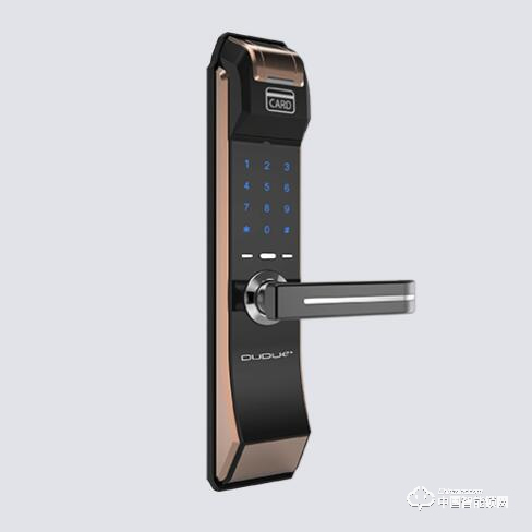 DUDU嘟嘟E家智能鎖 鋁合金指紋密碼鎖 家用防盜門(mén)智能鎖
