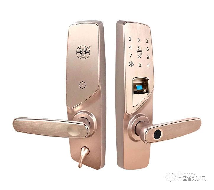 一馬平川指紋鎖Y-1126 直板指紋密碼鎖 防盜門智能鎖