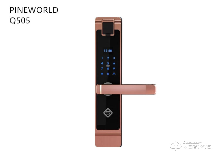 青松沃德智能鎖 家用直板指紋鎖 防盜門電子密碼鎖