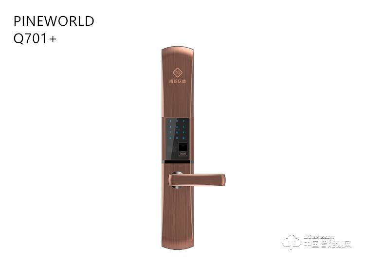 青松沃德智能鎖 滑蓋指紋鎖 家用防盜門(mén)電子密碼鎖