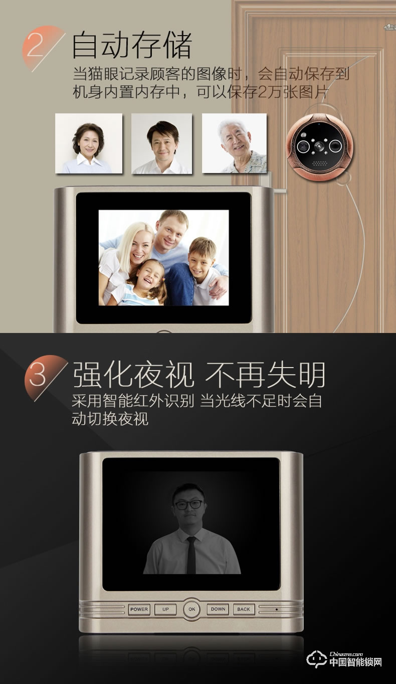 視佳指紋鎖 家用防盜門智能密碼鎖