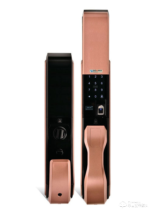 多麥克斯智能鎖 滑蓋指紋鎖 防盜門電子密碼鎖