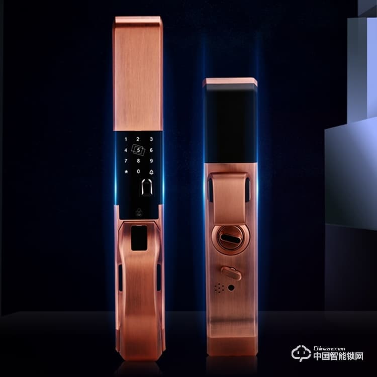 帝豐智能鎖 全自動滑蓋指紋鎖 家用電子密碼鎖