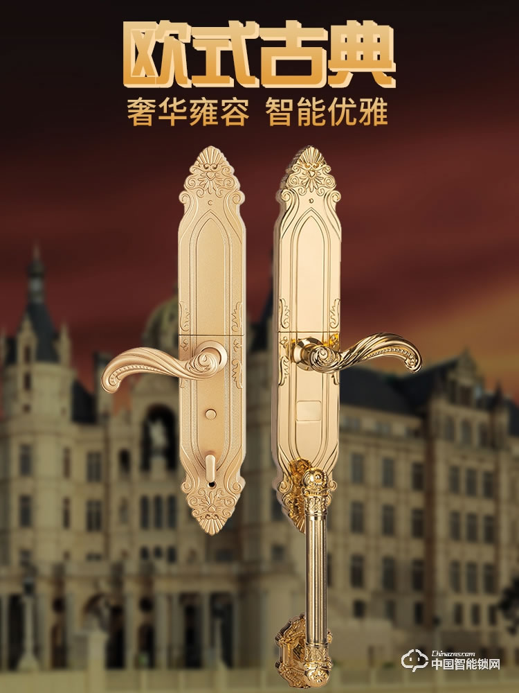 迪克曼智能鎖 智能鎖滑蓋鎖刷卡鎖A6