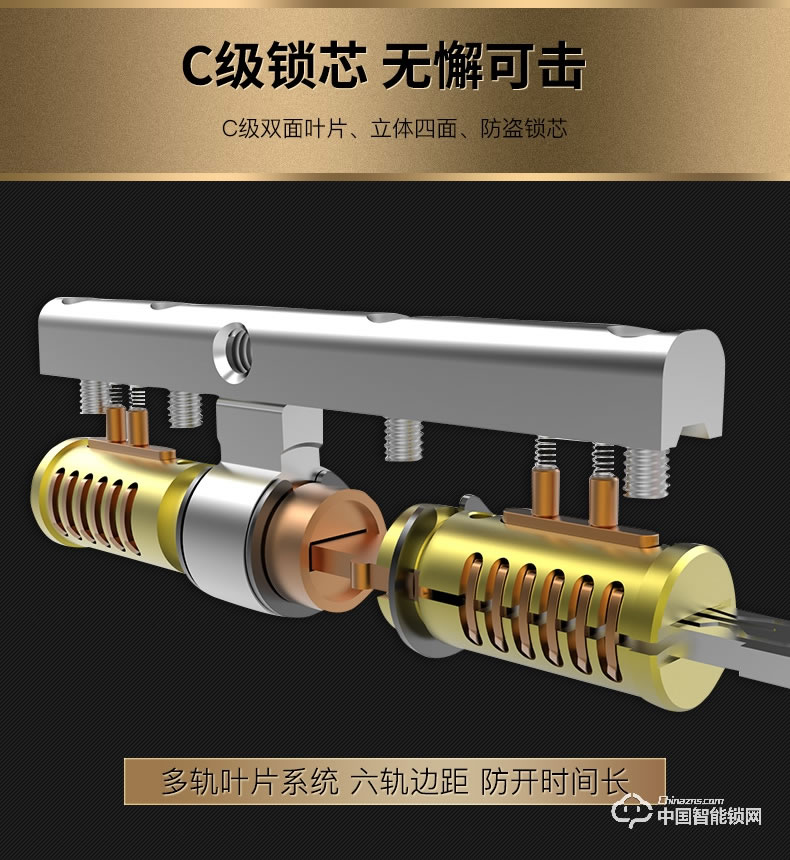 曼亞智能鎖 人臉識別鎖 全自動(dòng)智能密碼指紋鎖F50