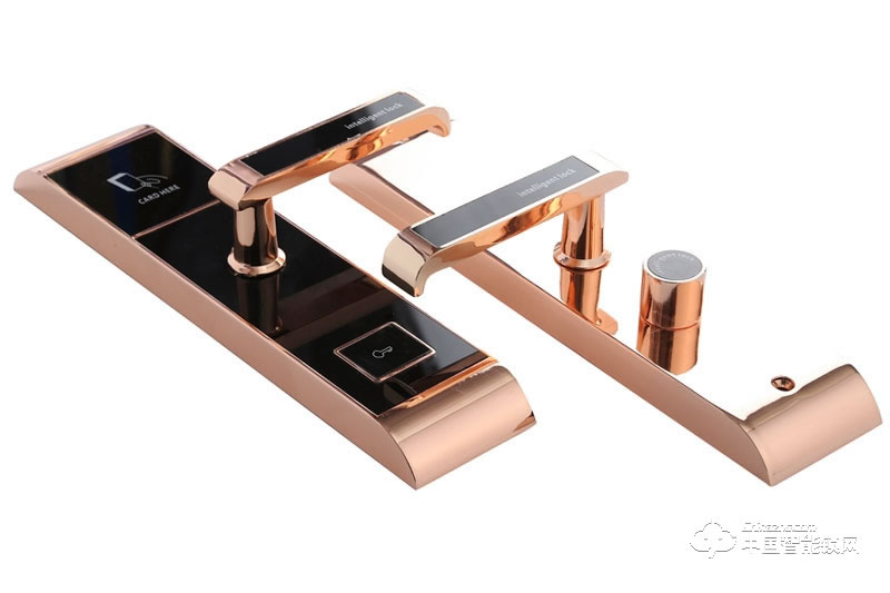 賽福洛克指紋鎖 鋅合金酒店防盜刷卡鎖SF8035-69RFSB