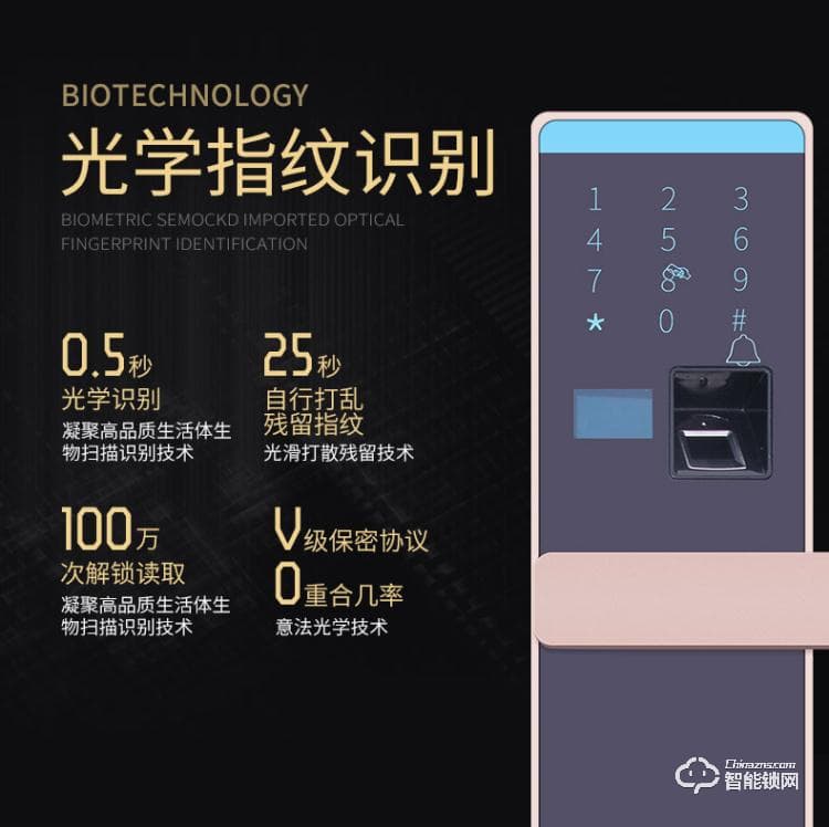 久富智能鎖 指紋鎖家用智能門鎖 防盜門密碼鎖