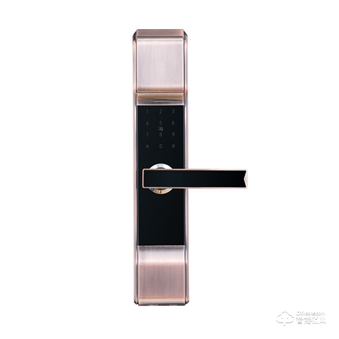 光芒智能鎖 小滑蓋指紋鎖 防盜門電子鎖GM018B