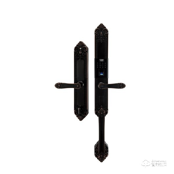 帝門智能鎖 DM-9068B黑色別墅門指紋密碼鎖