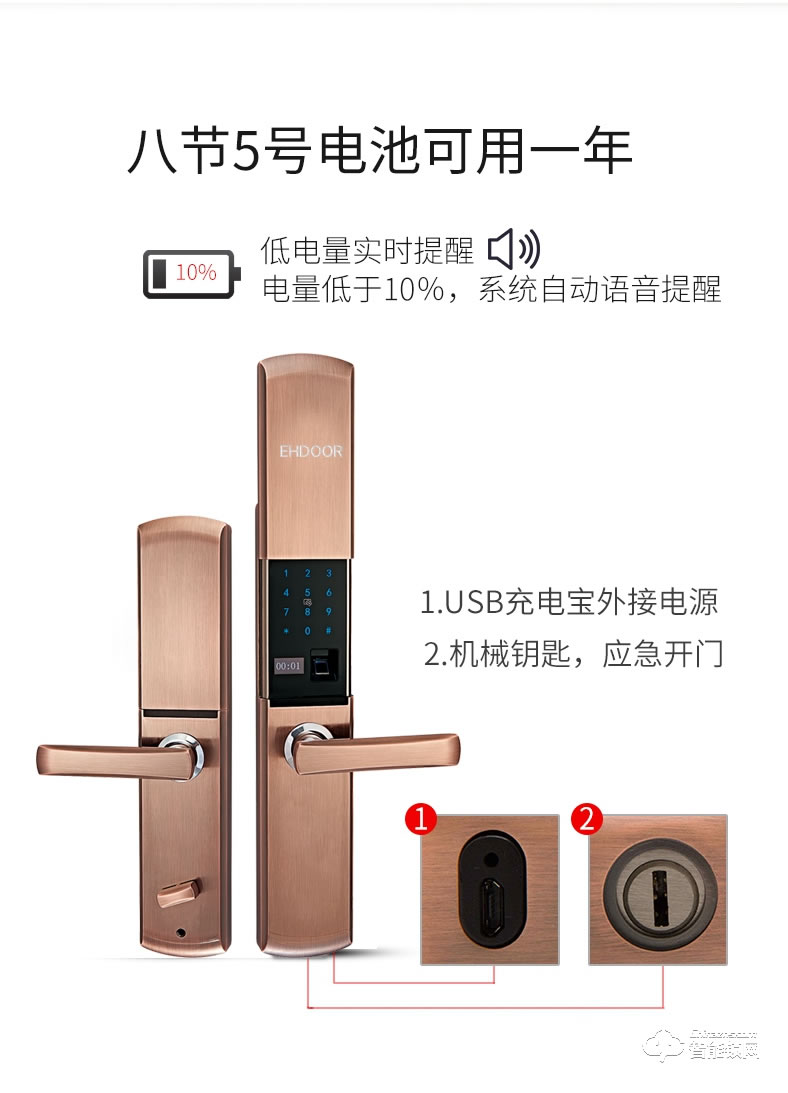 盼盼智能鎖 S7鎖刷卡感應(yīng)智能家用密碼鎖