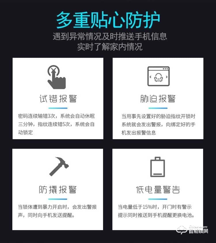 吉斯盾智能鎖 LZ-X1指紋鎖智能鎖