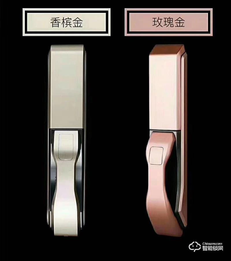 新銳智能鎖 推拉式指紋密碼鎖 防盜門智能鎖