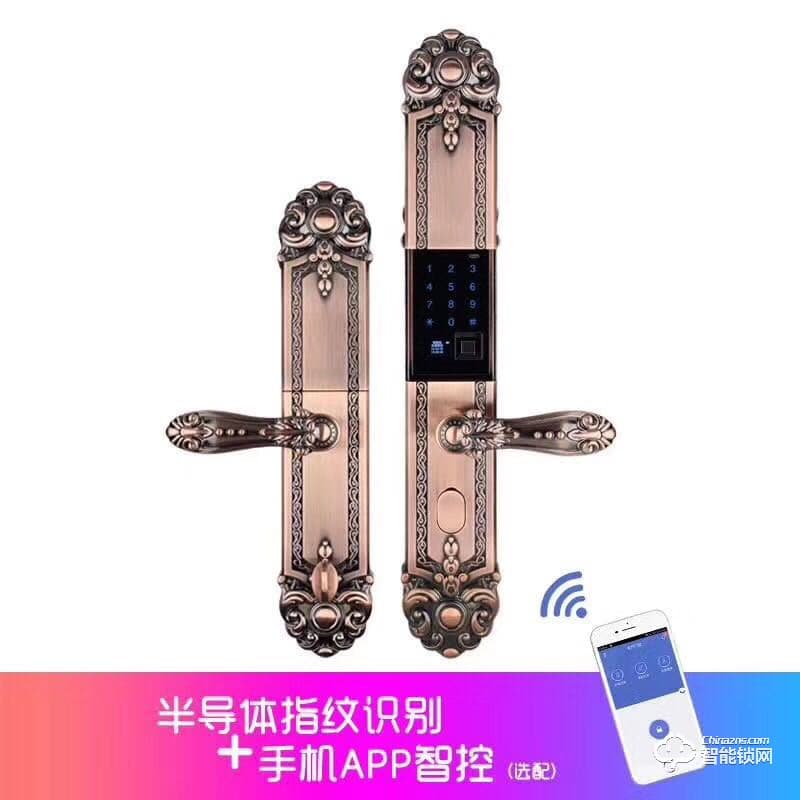 新銳智能鎖 指紋鎖家用防盜門全自動密碼鎖電子鎖