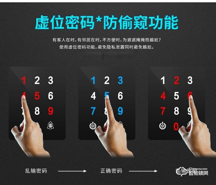 頂吉智能鎖 公寓酒店指紋鎖密碼鎖