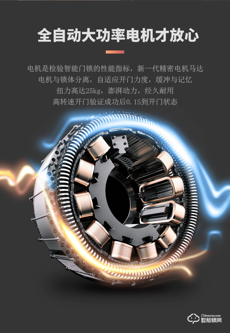 深麗安智能鎖 D5全自動(dòng)指紋鎖家用防盜門智能鎖