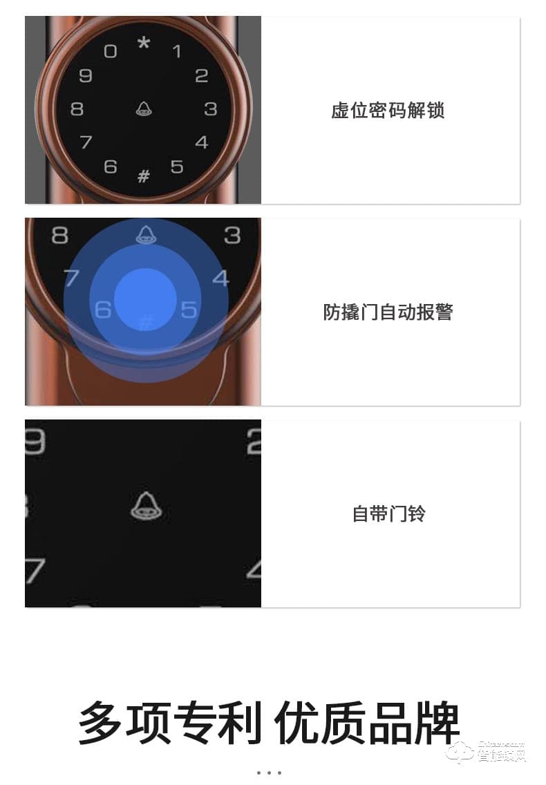 銘匠智能鎖 r7 Pro防盜門智能鎖指紋鎖