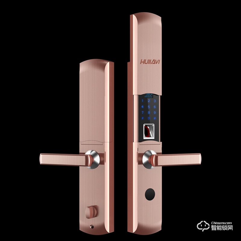 華微智能鎖 X2滑蓋系列智能指紋鎖