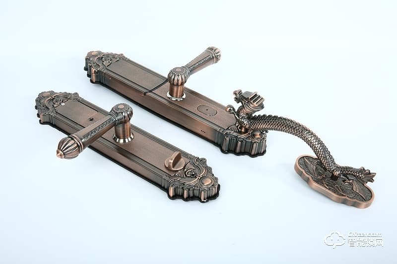 歐慕斯智能鎖 復古別墅大門智能鎖