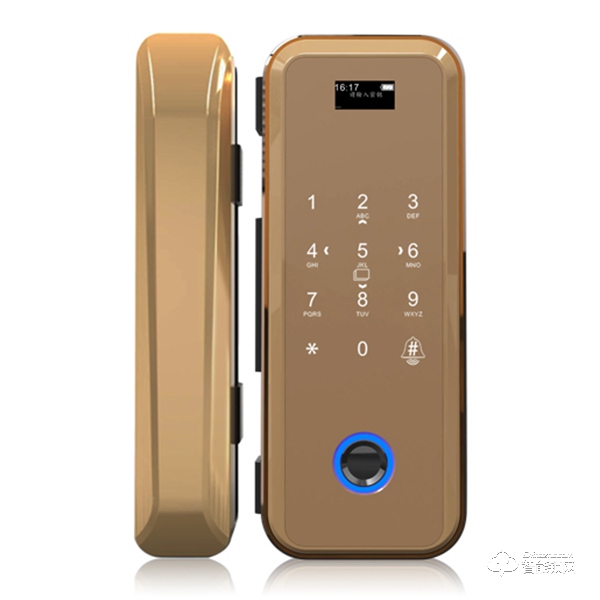 鎧麥斯智能鎖 K3智能玻璃門(mén)指紋鎖