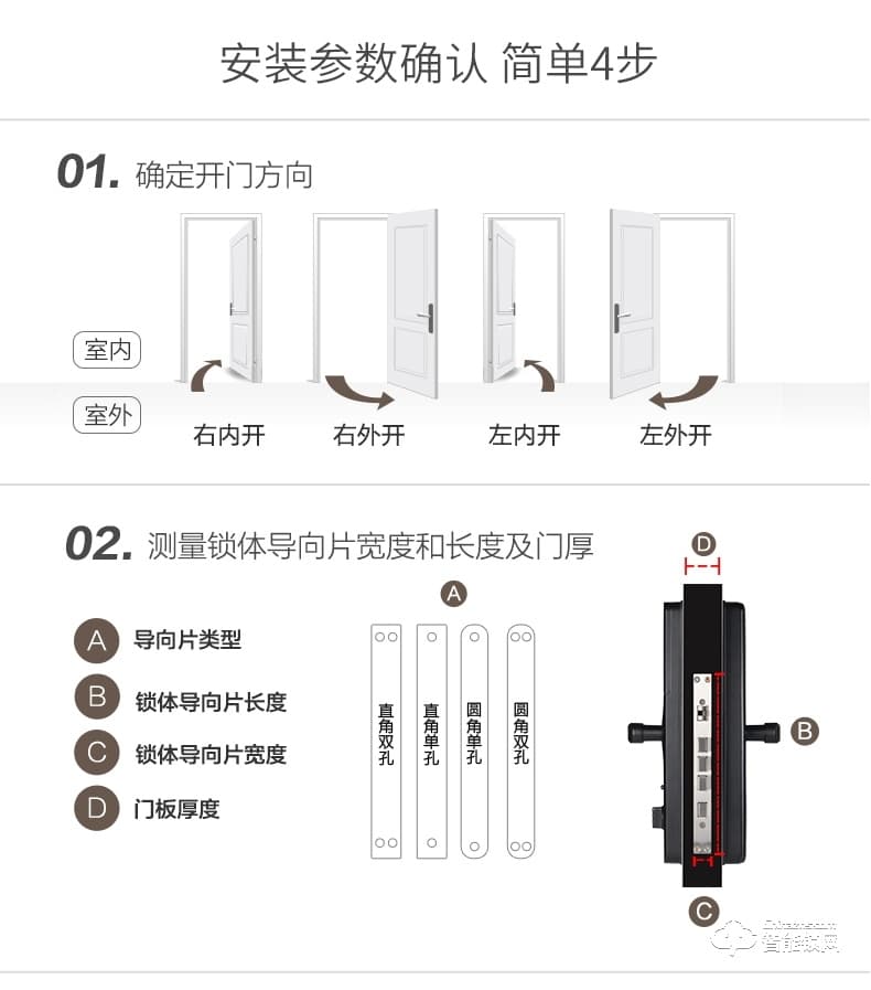 米梭智能鎖 GX-X1BO防盜門鎖智能鎖門鎖