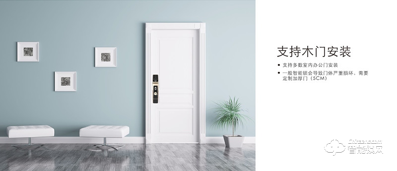 艾斐凌智能鎖 阿爾法1F雙重防盜智能鎖