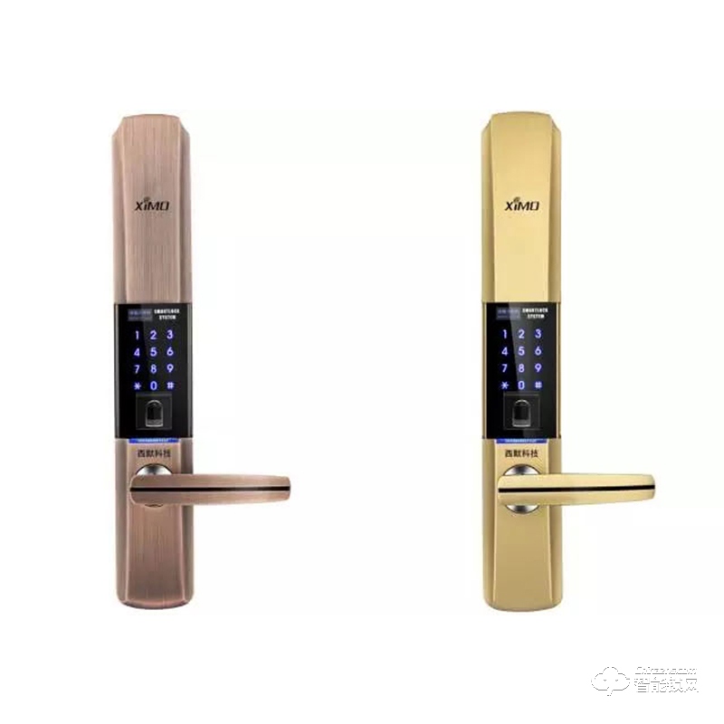 西默智能鎖 L2時尚滑蓋智能密碼鎖
