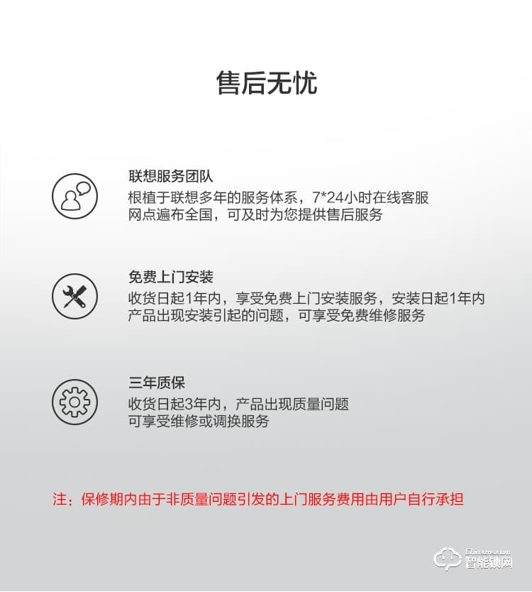 聯想智能鎖 E1智能門鎖家用防盜門電子鎖