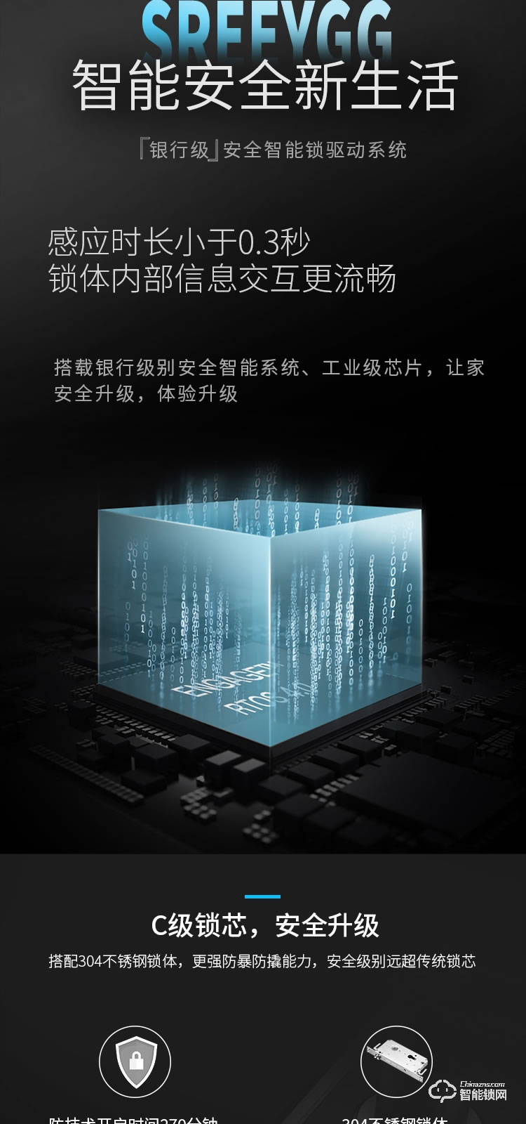 索立捷智能鎖 S-668防盜門電子遠程控制指紋鎖