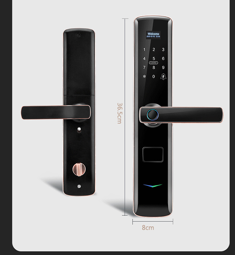 云樂寶智能鎖 X3家用防盜門密碼鎖遠程密碼