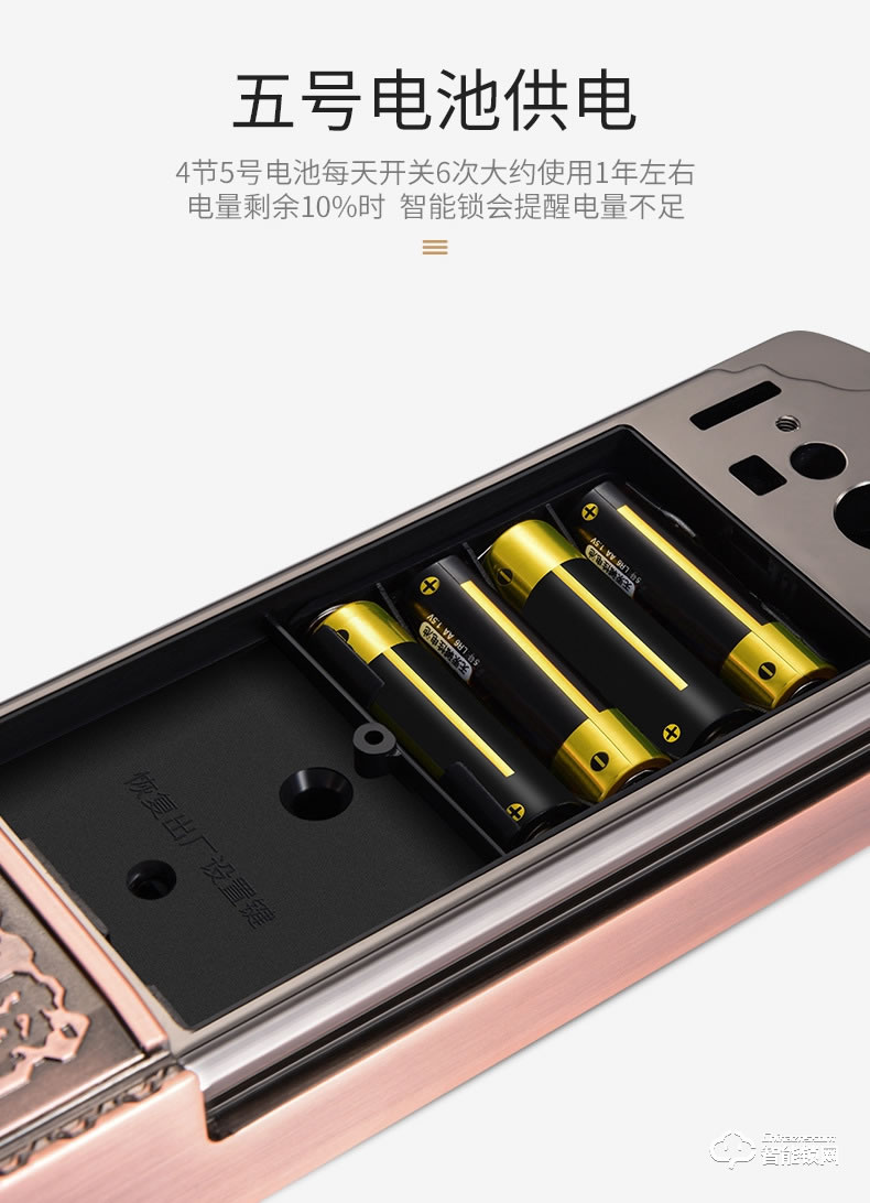 幻侶智能鎖 BST600別墅門大門鎖通用型智能門鎖