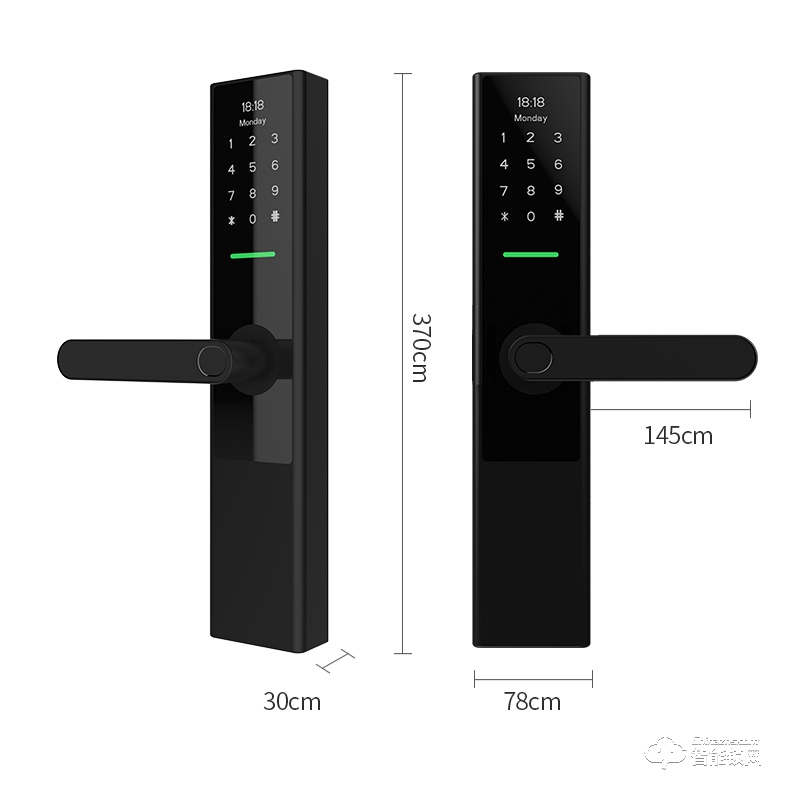 云訊智能鎖 M1H家用防盜門(mén)智能鎖電子密碼鎖