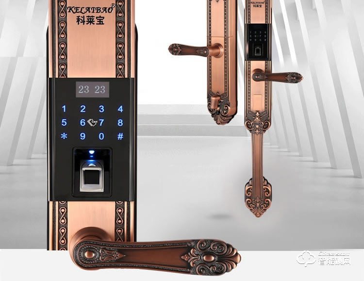 科萊寶智能鎖 KLB-9013家用防盜門歐式木門單開鎖