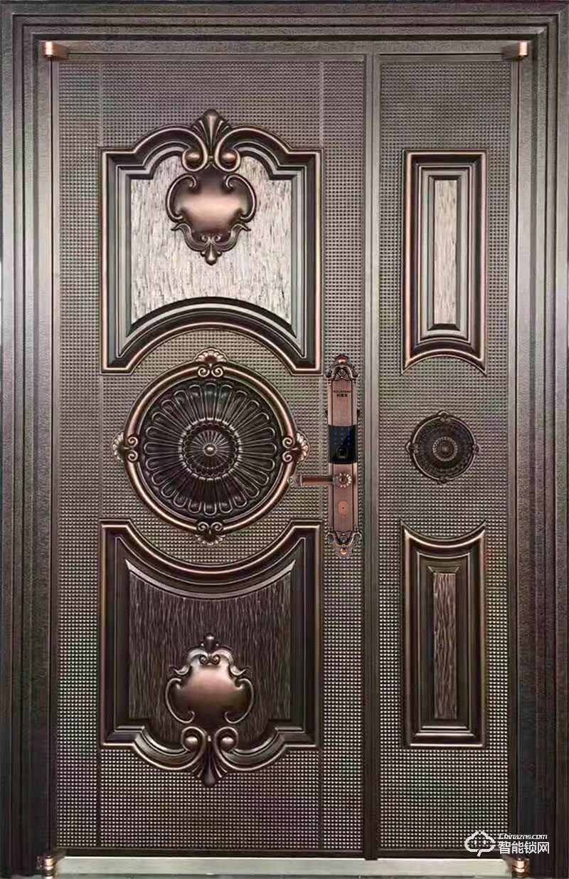 科萊寶智能鎖 KLB-9002別墅雙開門歐式指紋鎖